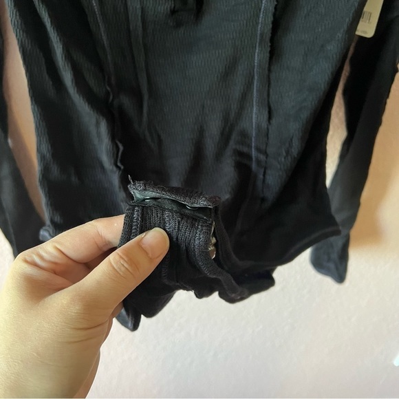 Free People Sloane Bodysuit in Black Small - Picture 7 of 11